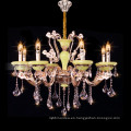 Empire style k9 crystal candle chandelier large crystal candle pendant light 88626